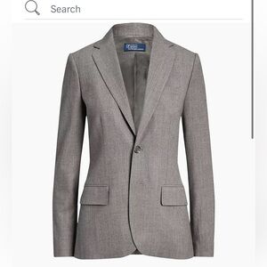 Polo by Ralph Lauren Gray Blazer wool